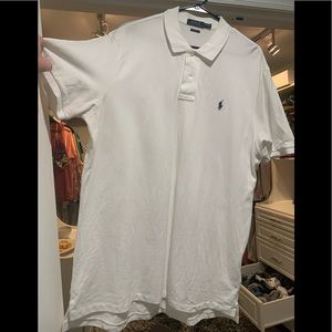 Polo Ralph Lauren Classic Fit White Polo